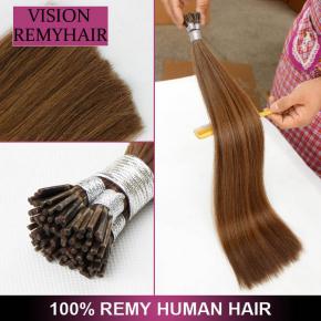 Prebonded Italian Keratin Fusion Hair Raw Virgin Cuticle i Tip hair